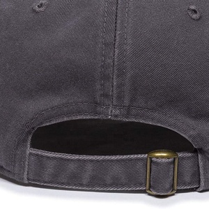 Casquette de sport en coton à 6 panneaux personnalisée, unisexe, avec logo brodé 3D, bicolore - Product Image 6