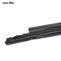 Kit carrosserie en fibre de carbone sèche préimprégnée Paktechz, jupes latérales pour Porsche Panamera 976