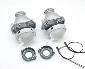 Testa della lampada retrofit hid obiettivo del proiettore per Hella 3R G5 retrofit faro lente del proiettore di luce D1S D2S D2H D3S D4S