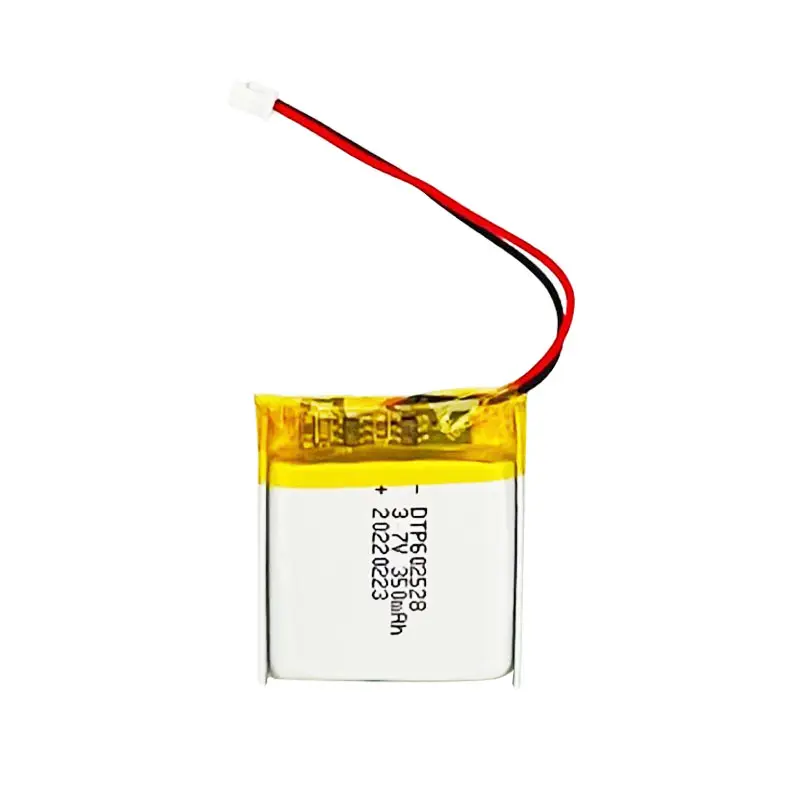 사용자 정의 3.7 v 충전식 Li-po Li 배터리 리튬 리튬 폴리머 셀 팩 KC 3.7 v 350mah 1.295wh 리튬 폴리머 리포 배터리