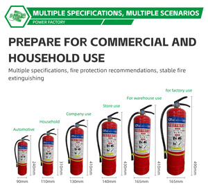 Bán buôn Thép Chrome van khô hóa chất bột DCP Bình chữa cháy hệ thống phòng cháy chữa cháy cho chữa cháy đàn áp - Product Image 4