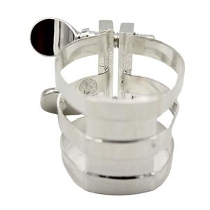 Legatura per Sassofono in Metallo Placcato Argento Eastern Music per Bocchino di Sassofono Contralto - Product Image 2