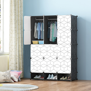 Hot Bán Có Thể Gập Lại Nhựa Tủ Quần Áo Màu Sắc Khác Nhau Armoir Tủ Tủ Tùy Chỉnh Tủ Quần Áo Phòng Ngủ Thiết Lập - Product Image 6
