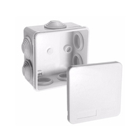 Boîte de jonction électrique étanche, en plastique blanc, ip65, personnalisation facile, montage, mm, ip66