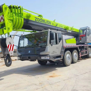 Grúa sobre Camión Zoomlion de 50 Toneladas Usada, Grúa Móvil Todoterreno con Motor, Bomba y Caja de Cambios Originales en Venta - Product Image 1