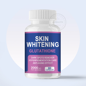 Integratore di Glutatione ad Alto Assorbimento 2000mg per l'Equilibrio del Tono della Pelle e Luminosità Naturale, Formula Antiossidante, 60 Capsule - Product Image 1