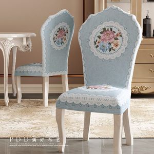 YongHo American Stretch personalizzato <span class=keywords><strong>elastico</strong></span> da pranzo schienale universale per matrimonio sedia cuscino per feste - Product Image 4