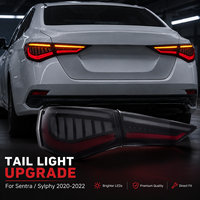 Feux arrière LED rouges améliorés, clignotants séquentiels, étanches, remplacement direct pour Nissan Sylphy Sentra B17 2019