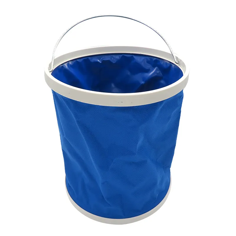 9L High Quality Portable Car Bucket Outdoor Foldable Folding Water Bucket for Car Wash