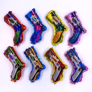 Canon à confettis gonflable Magpie, couleurs mélangées, en plastique, pour fêtes, mariages, anniversaires et festivals - Product Image 1