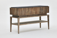 Meubles en bois naturel japonais table de salon en bois rustique classique table console antique
