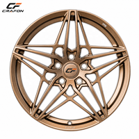 Jantes forgées CF 18 19 pouces 5x114.3 PCD 60.1 CB pour voitures particulières, compatibles avec Chaser JZX100, jantes sport légères