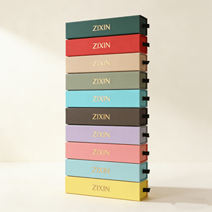 Boîte à bijoux en carton avec tiroir coulissant pour colliers longs – Organisateur de rangement durable, idéal pour l'affichage en magasin - Product Image 6