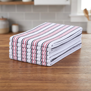 Paños de Cocina de Algodón a Cuadros, Rectangulares, Tejidos, de Secado Rápido, Alta Absorbencia, Prelavados, Lavables a Máquina, para Uso Doméstico - Product Image 1
