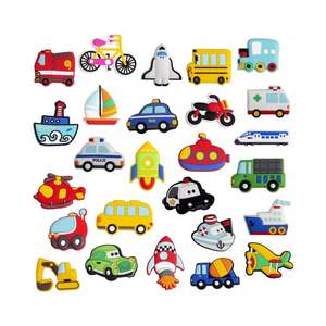 WISESTAR Lot de 26 autocollants magnétiques durables de taille moyenne, motif dessin animé, pour tableau blanc, tableau noir et cuisine des enfants - Product Image 1