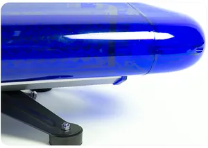 120W الأزرق الإسعاف سيارة مطافئ وامض 47 بوصة LED قضيب الإضاءة للطوارئ