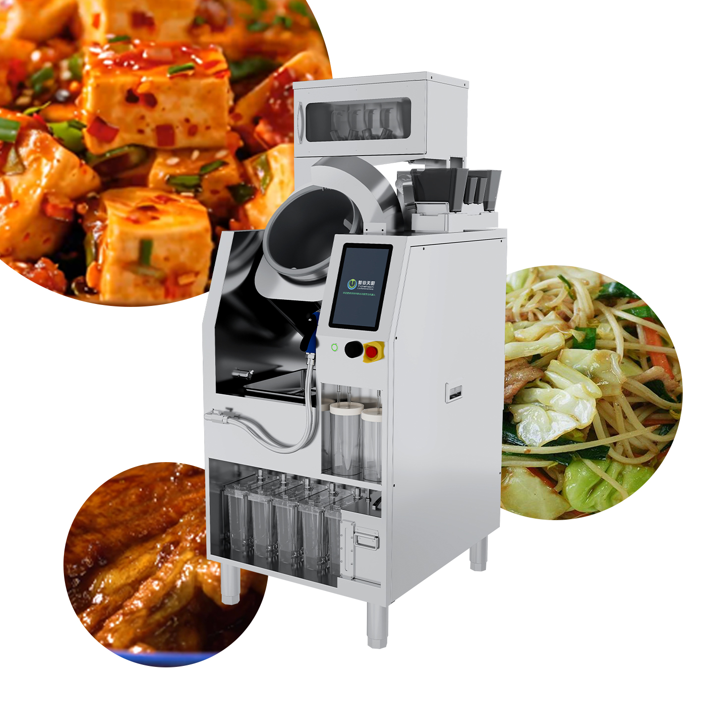Olla Inteligente Para Wok Automatic Cooking Robot Multifunctional Stainless Steel Cast Iron Stir Fry Machine Commercial