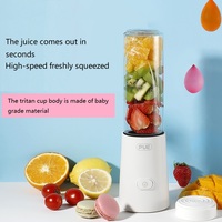 Mixeur portable USB rechargeable 0,4 L pour fruits, mini-presse-agrumes, blender à smoothies