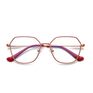 <span class=keywords><strong>Gafas</strong></span> con <span class=keywords><strong>Filtro</strong></span> de Luz <span class=keywords><strong>Azul</strong></span>, Montura Metálica, Unisex, Antideslumbrantes, Lentes de PC, Diseño Geométrico, para Uso Diario con Computadora - Product Image 4