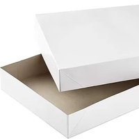 Petites boîtes en carton kraft personnalisées avec laminage mat gaufrage pour emballage cadeau alimentaire haut bas pour chocolat