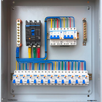 Armoire électrique triphasée 380V personnalisée avec protection contre les surcharges pour site industriel et boîtier de commande électrique