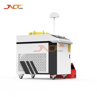 Nouveau modèle de soudeuse, découpeuse et nettoyeuse laser à fibre 4-en-1 robuste 2000W 3000W avec autofocus haute précision pour la rouille métallique