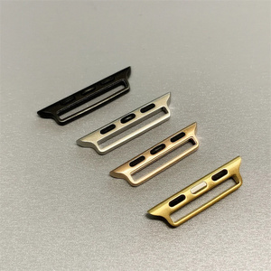 Adaptador de Conector Especial de Acero Inoxidable 316L de Diseño de Una Pieza para Correa de <span class=keywords><strong>Apple</strong></span> <span class=keywords><strong>Watch</strong></span> de 46mm <span class=keywords><strong>40mm</strong></span> 42mm 44mm 41mm 45mm - Product Image 1