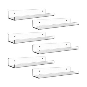 Ventes en gros de présentoirs cosmétiques muraux en acrylique de couleur personnalisée pour produits - Product Image 4