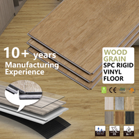 Suelo Vinílico Rígido SPC de 8.0mm con Sistema de Clic Unilin, Diseño Japonés, para Cocina y Oficina, Garantía de por Vida, Suministro Estable