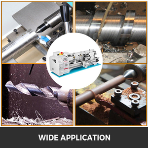 VEVOR Best 220*750MM Combo Multiusos Mini Cnc Torno Peajes para Metal/madera - Product Image 6