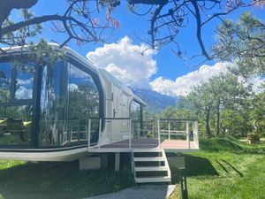 Pequeña Villa móvil prefabricada de lujo, de acero estándar nueva cabina, apartamentos para dormir que ahorran espacio, casas de contenedores de cápsulas de lujo - Product Image 2