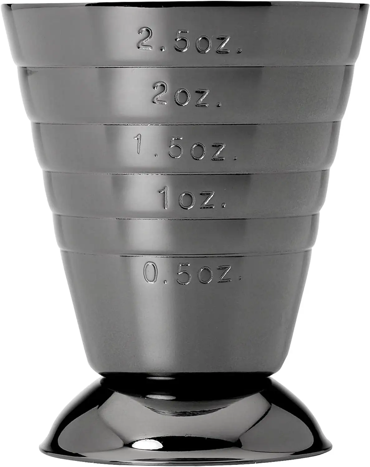 Tasse à mesurer graduée en acier inoxydable 304 doré utilisée comme outil de cocktail pour les fêtes et les mariages Jigger