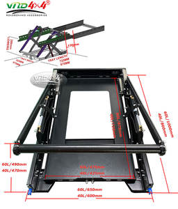 Glissières de réfrigérateur VRD4X4 4WD durables et pratiques pour les aventures tout-terrain 4x4 - Product Image 5