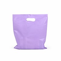 Sac en plastique PE découpé à la forme avec poignée, imprimé avec logo personnalisé, écologique, à prix d'usine, pour l'emballage et le shopping