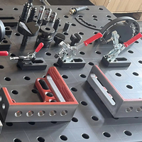 Nouveau système de table de soudage modulaire 2D 3D avec fixations de soudage en fonte/acier DIN St52-3, sans électricité requise