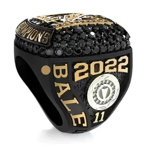 LAFC REVELA <span class=keywords><strong>2022</strong></span> Copa de Fútbol <span class=keywords><strong>MLS</strong></span> ANILLOS DE CAMPEONATO - Product Image 1