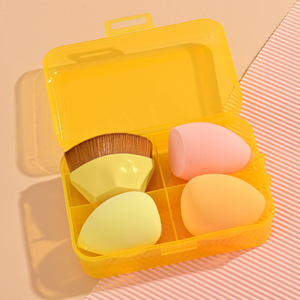 Lot de houppettes de maquillage en forme d'œuf - Éponge <span class=keywords><strong>magique</strong></span> n° 55 pour fond de teint, ne prend pas <span class=keywords><strong>la</strong></span> poudre - Product Image 6