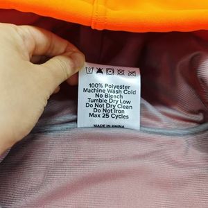 Survêtement <span class=keywords><strong>en</strong></span> polaire technique coupe étroite de style vintage pour hommes, jogging d'hiver avec logo personnalisé, veste réfléchissante - Product Image 5