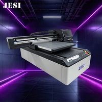 Mesin Cetak UV Flatbed Digital A1 6090 untuk Pencetakan Kulit, Kristal, dan Label