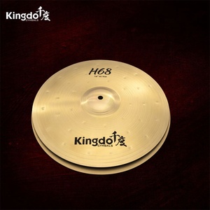 Like <span class=keywords><strong>Zildjian</strong></span> Cymbal Meilleure vente en laiton doré lourd 14 ''Hihat pour batterie - Product Image 2