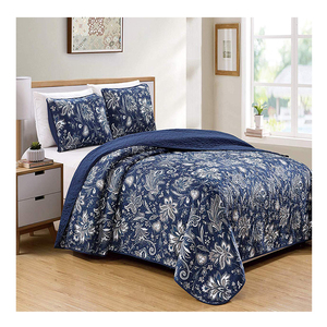 Bohemian Thiết Kế Bông Trải Giường In Quilt Ánh Sáng Trọng Lượng Quilt Thiết Lập Bộ Đồ Giường Ném Chăn Khăn Phủ Bàn - Product Image 2