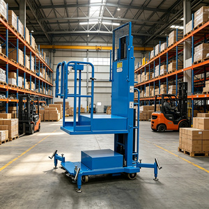 Plataforma Elevadora Hidráulica con <span class=keywords><strong>Brazo</strong></span> Telescópico, Plataforma de Trabajo Aérea Eléctrica en Venta - Product Image 4