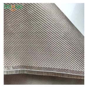 ผ้าใยบะซอลต์เกรดอุตสาหกรรม ทอลายทวิลและลายธรรมดา ผ้าใยบะซอลต์ผสมสำหรับผ้าม่านกันไฟ - Product Image 1