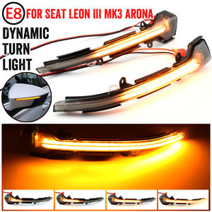 Pour <span class=keywords><strong>Seat</strong></span> <span class=keywords><strong>Leon</strong></span> III 5F Ibiza KJ Arona LED <span class=keywords><strong>clignotant</strong></span> <span class=keywords><strong>dynamique</strong></span> <span class=keywords><strong>clignotant</strong></span> séquentiel rétroviseur latéral indicateur lumineux - Product Image 6