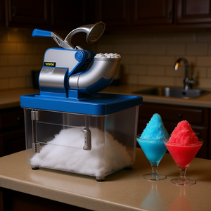 Machine à glace pilée électrique Vevor 300W, double lame, 440 lbs/h, pour familles, restaurants, bars - Product Image 2