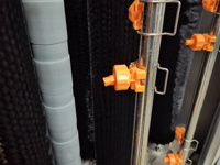 Machine à laver verticale en verre de hauteur 2000mm