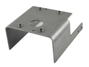 사용자 정의 블랙 조절 u 모양 금속 브래킷 각도 울타리 브래킷 - Product Image 3