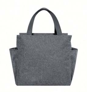 Sac à lunch isotherme réutilisable pour femmes et hommes, sac isotherme pour le déjeuner, sac isotherme pour aliments, sacs à main de grande capacité pour les voyages, le travail, l'école - Product Image 3