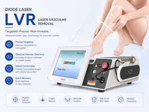 Láser de Diodo Portátil Profesional para <span class=keywords><strong>Tratamiento</strong></span> Ginecológico LVR 980nm/1470nm para Rejuvenecimiento y Tensado Vaginal, Eliminación de Arañas Vasculares - Product Image 1