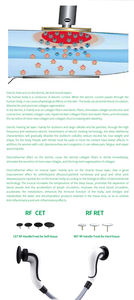 Nouvelle machine de traitement de raffermissement du corps et de lifting du visage RET-CET, machine à ondes électromagnétiques haute fréquence verticale, machine à vide anti-âge - Product Image 5